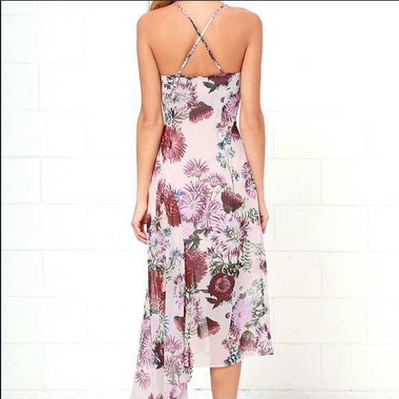 NWT Keepsake One Life Floral Blush Pink Dress - Picture 3 of 3